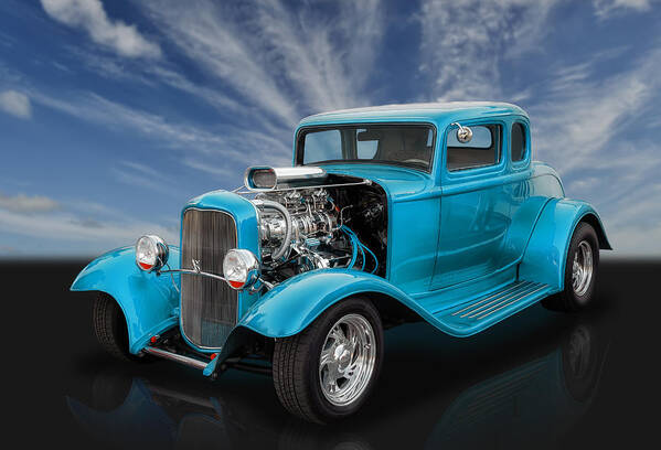 Hot Rods Poster featuring the photograph 1932 Ford Hot Rod by Frank J Benz