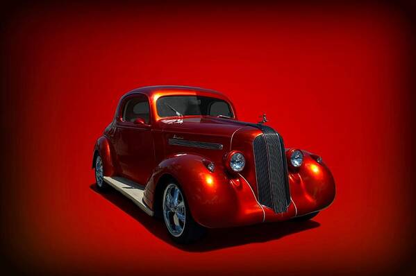 1935 Pontiac Poster featuring the photograph 1935 Pontiac Custom Coupe Hot Rod by Tim McCullough