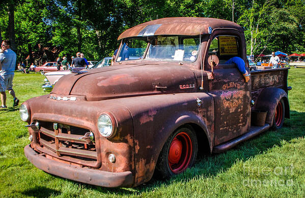 1952 Poster featuring the photograph 1952 Dodge Pickup by Grace Grogan