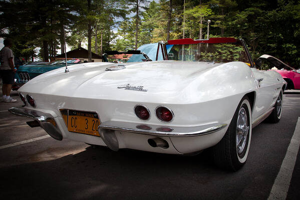 63 Poster featuring the photograph 1963 Chevrolet Corvette Stingray Convertible by David Patterson