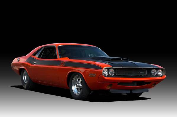 1970 Poster featuring the photograph 1970 Dodge Challenger TA by Tim McCullough
