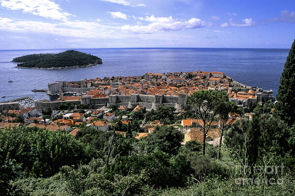 City Poster featuring the photograph Dubrovnik, Croatia #2 by Bill Bachmann