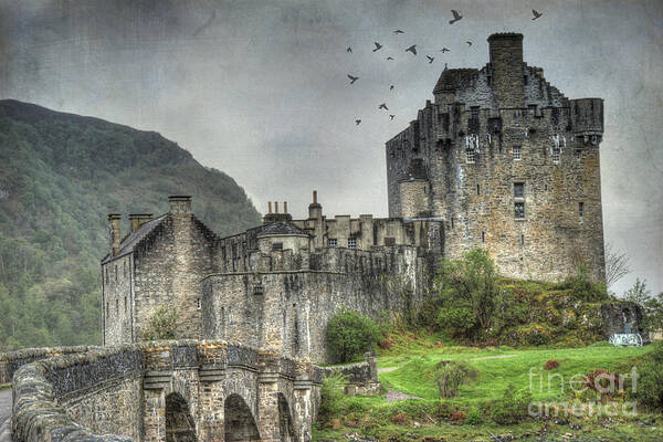Architecture Poster featuring the photograph Eilean Donan Castle #1 by Juli Scalzi