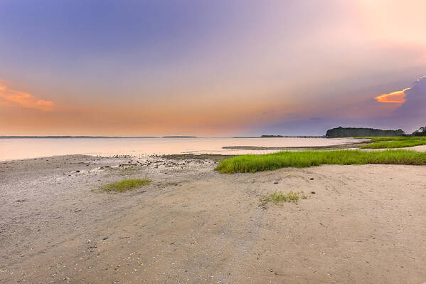 Abstract Poster featuring the photograph Hilton Head Island #2 by Peter Lakomy