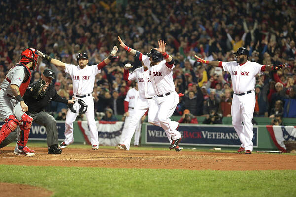 Playoffs Poster featuring the photograph World Series - St Louis Cardinals V #2 by Rob Carr