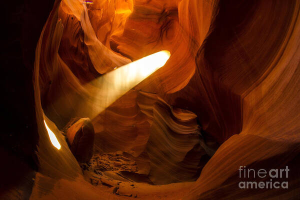 Lower Antelope Canyon Arizona Usa Daniel Knighton Pixel Perfect Poster featuring the photograph Antelope Canyon #25 by Daniel Knighton