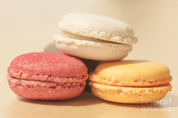 Macaroon Poster featuring the photograph Macaroons #3 by Alexandra C R