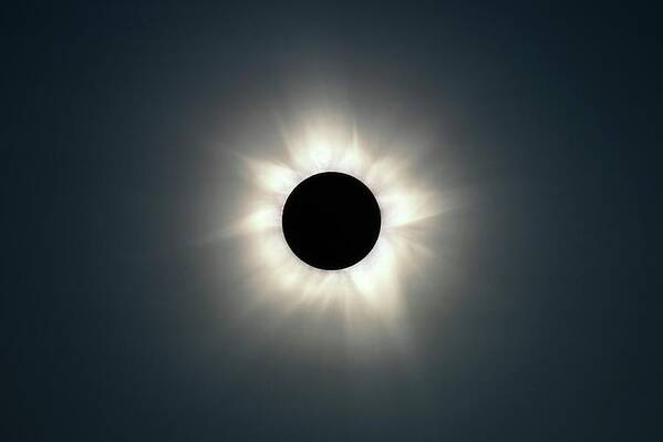 Sun Poster featuring the photograph Total Solar Eclipse #3 by Martin Rietze