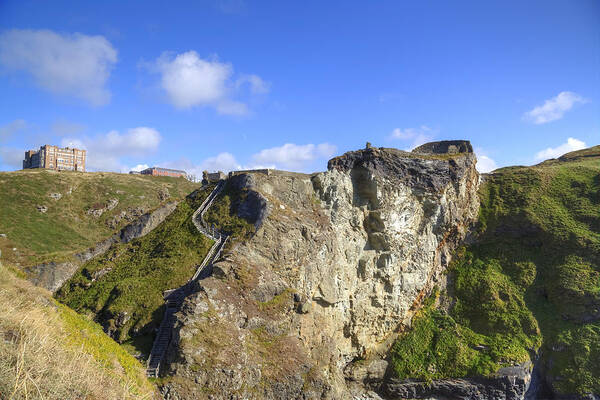 Cornwall Poster featuring the photograph Cornwall - Tintagel #4 by Joana Kruse