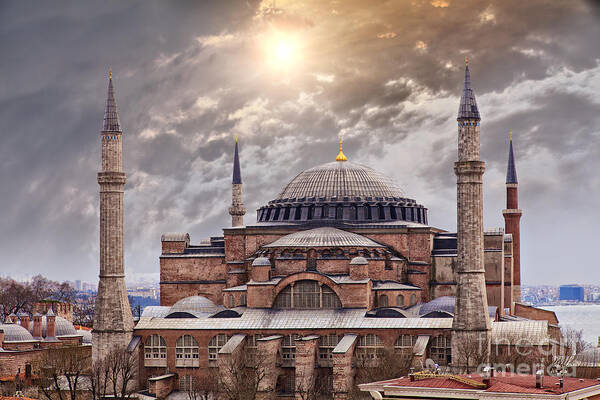 Hagia Sophia Poster featuring the photograph Hagia Sophia Istanbul #4 by Sophie McAulay