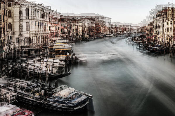 Grand Canal Poster featuring the photograph Untitled #40 by Massimo Della Latta