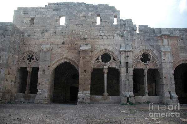 Syria Poster featuring the photograph Krak Des Chevaliers, Syria #5 by Catherine Ursillo