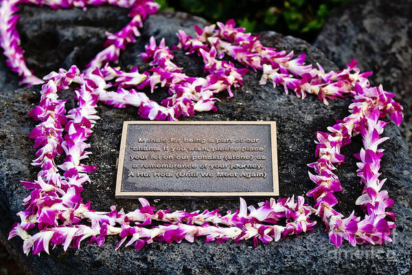 Pohaku Poster featuring the photograph A Hui Hou by Scott Pellegrin