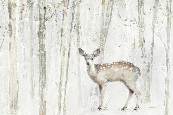 Animal Poster featuring the painting A Woodland Walk Vii by Lisa Audit