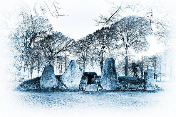Wayland's Smithy Poster featuring the photograph Ancient Smithy by Tim Gainey