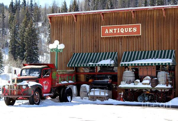 Antiques Poster featuring the photograph Antiques In The Mountains by Fiona Kennard