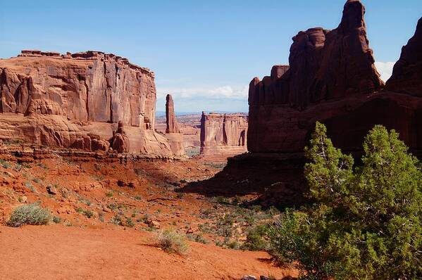 Arches National Park Poster featuring the photograph Arches National Park by Kathy Churchman