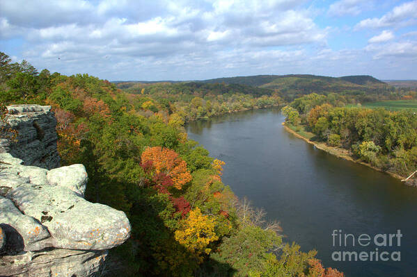 Fall Poster featuring the photograph Arkansas 1 by Jim McCain