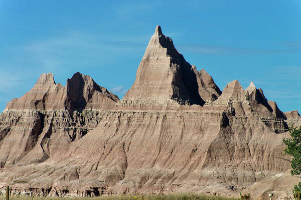 Tranquility Poster featuring the photograph Badlands National Park, South Dakota by Mark Newman