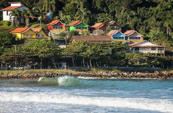 Beach Hut Poster featuring the photograph Beach Houses by Eduardo Bassotto