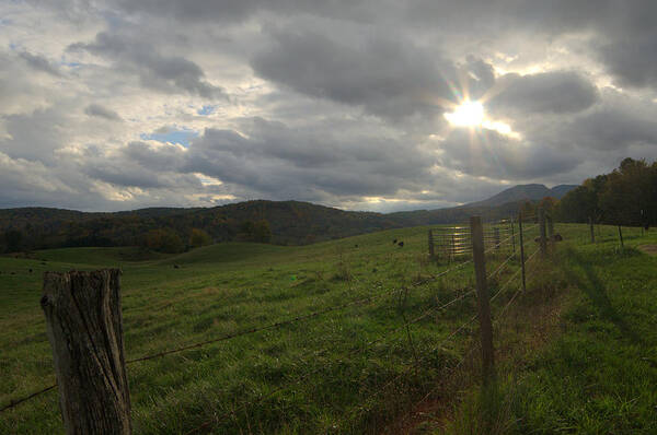 Landscape Poster featuring the photograph Before The Storm by Cathy Shiflett