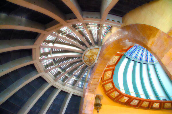 Art Deco Poster featuring the photograph Bellas Artes Interior II by John Bartosik