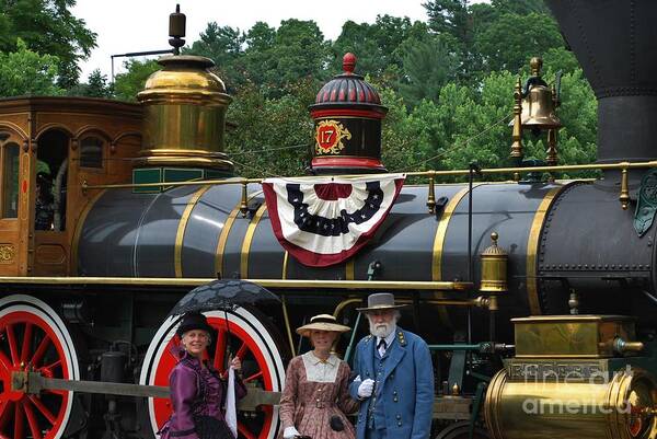 Train Engine Poster featuring the photograph Bells and Whistles by Bob Sample