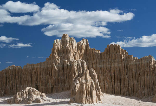 Kevin Schafer Poster featuring the photograph Bentonite Clay Formations Cathedral by Kevin Schafer