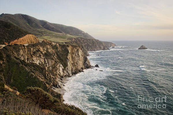 Pacific Coast Highway Poster featuring the photograph Big Sur by Heather Applegate