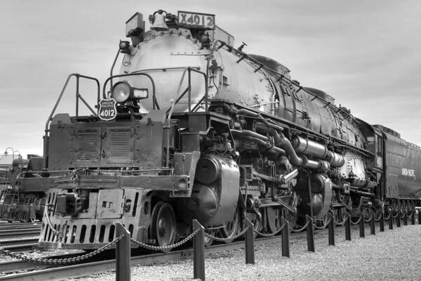 Big Boy Poster featuring the photograph Biggest Badest Steam Locomotive Ever by Gene Walls