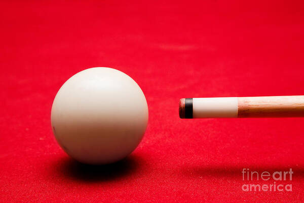 Pool Poster featuring the photograph Billards pool game by Michal Bednarek