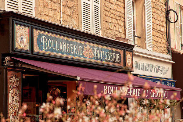 Village Poster featuring the photograph Breakfast In Chantilly by Hany J