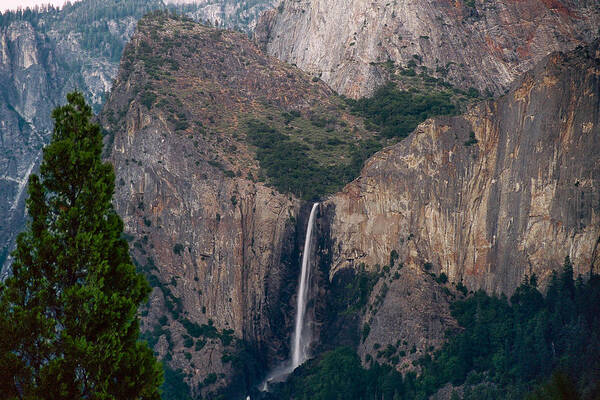Yosemite Poster featuring the photograph Bridal Veil Falls by Steve Clough