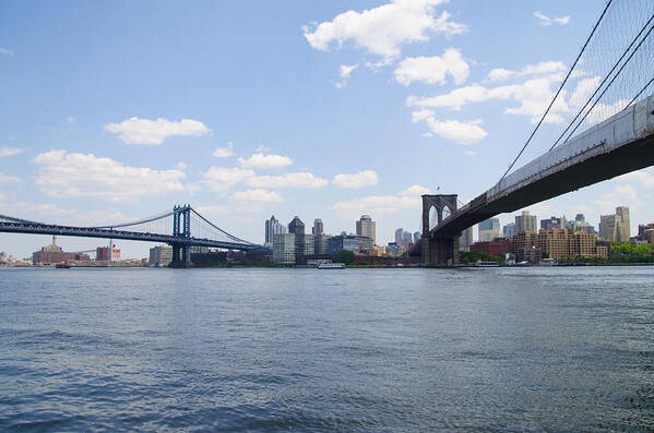 Brooklyn Poster featuring the photograph Brooklyn New York by Bill Cannon