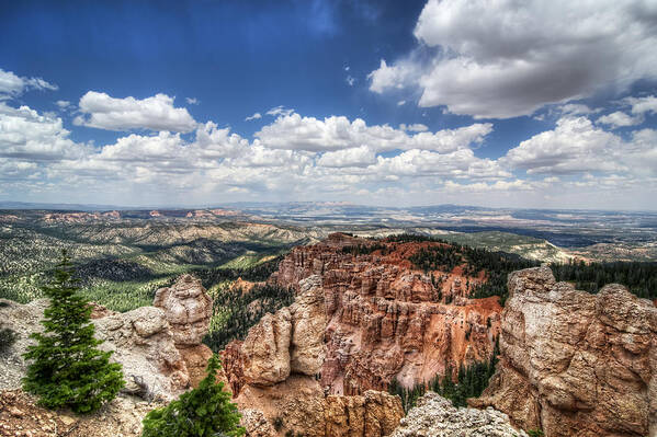 Bryce Canyon Poster featuring the photograph Bryce Point by Tammy Wetzel