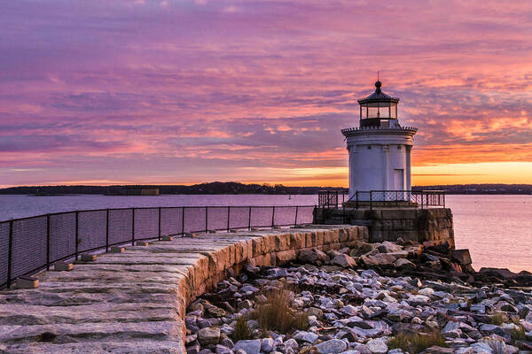 Lighthouse Poster featuring the photograph Bug Light by Colin A Chase