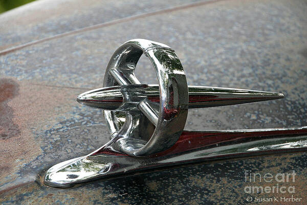 Automobile Poster featuring the photograph Buick Hood Ornament by Susan Herber