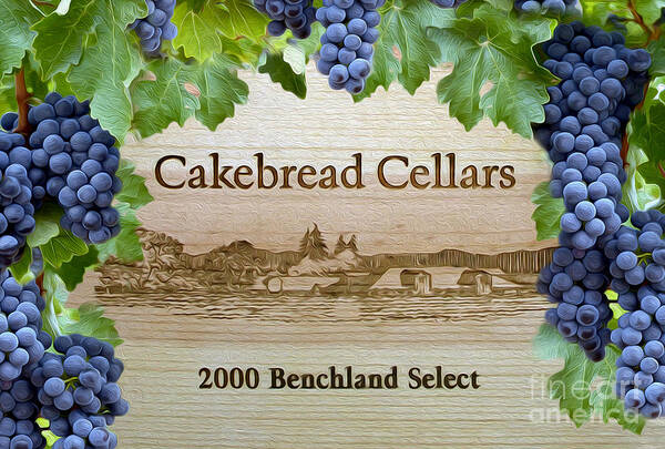 Cakebread Cellars Poster featuring the photograph Cakebread Cellars by Jon Neidert