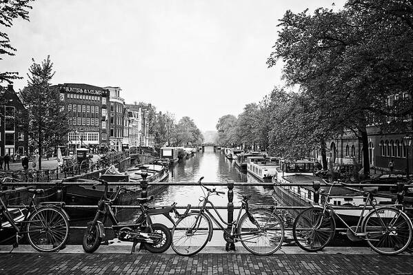Amsterdam Poster featuring the photograph Canals by Ryan Wyckoff