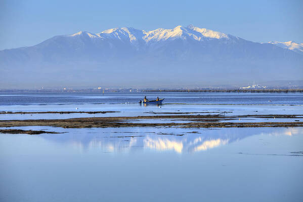 Canigou Poster featuring the photograph Canigou by Karim SAARI