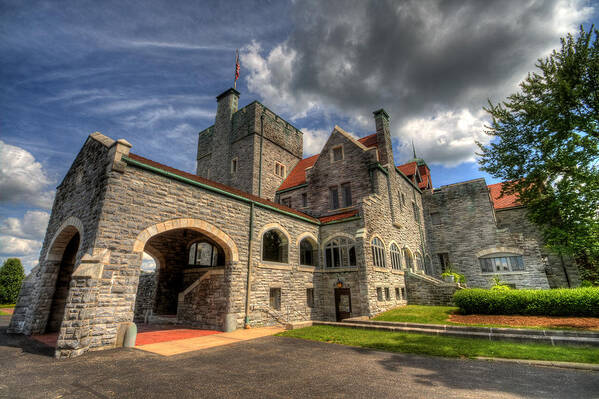 Castle Poster featuring the photograph Castle Administration Building by David Dufresne