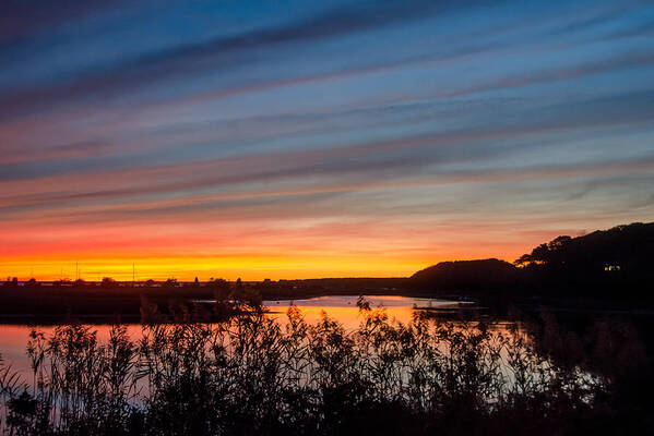 Sunset Poster featuring the photograph Cataumet Sunset by Jennifer Kano