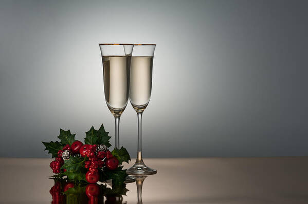 Luxury Poster featuring the photograph Champagne by U Schade