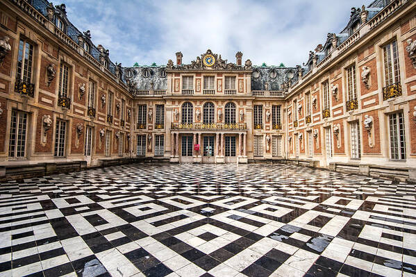 Versailles Poster featuring the photograph Chateau Versailles France by Pierre Leclerc Photography