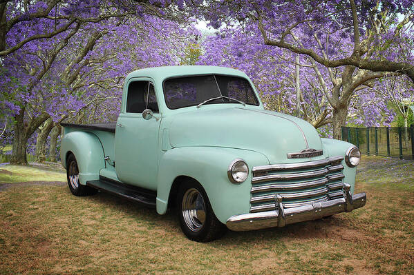  Poster featuring the photograph Chevy Pickup by Keith Hawley