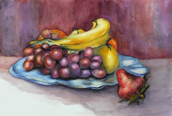 Fruit Poster featuring the painting Choices by Pamela Shearer