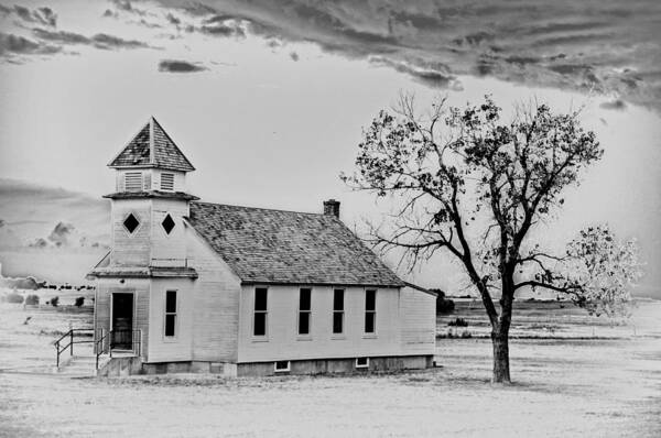 Church Poster featuring the photograph Church on the Plains by Marty Koch