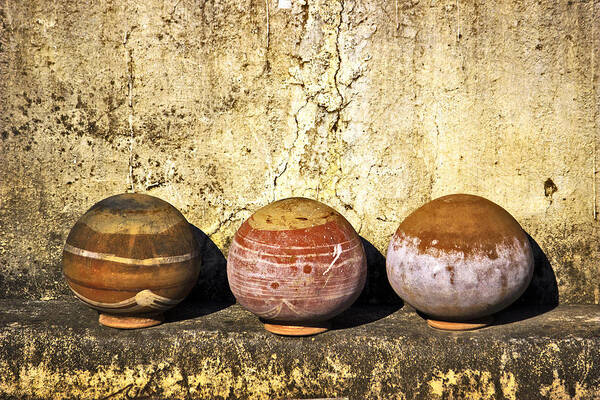 Matka Poster featuring the photograph Clay Pots by Prakash Ghai