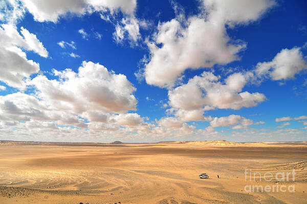 Desert Poster featuring the photograph Cloudscape at Sahara Desert by Mu Yee Ting