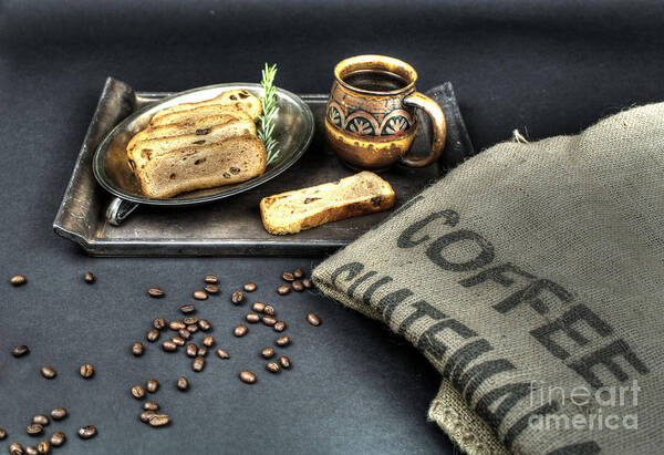 Coffee Poster featuring the photograph Coffee and Toast 2 by Jimmy Ostgard